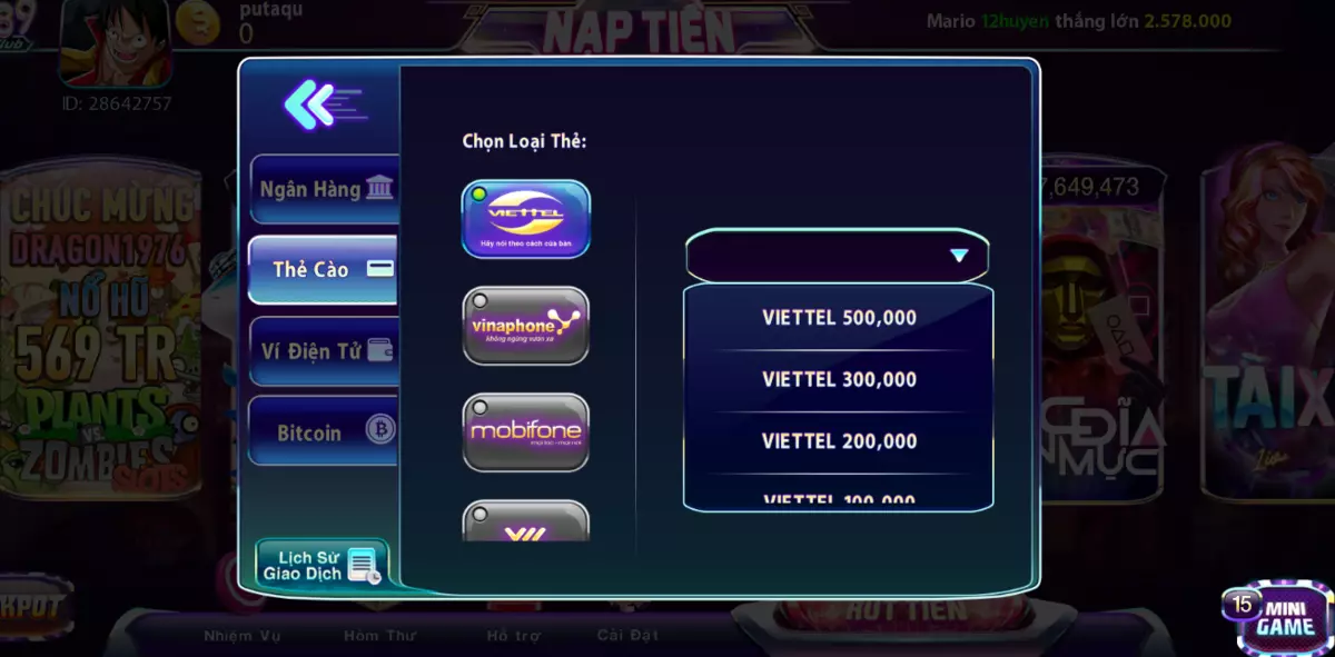 Hình thức đổi thưởng khi chơi slots game đổi thưởng mới nhất