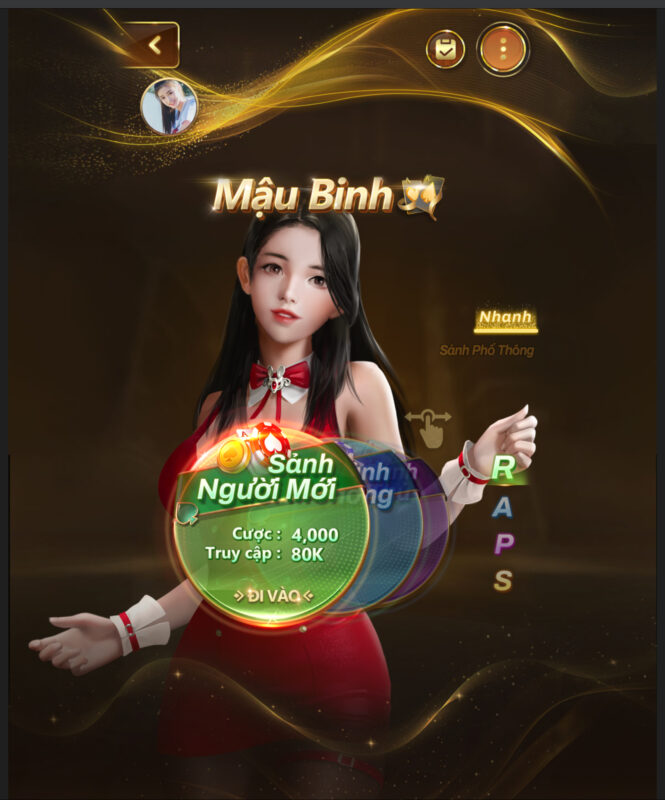 Game bài mậu binh hấp dẫn