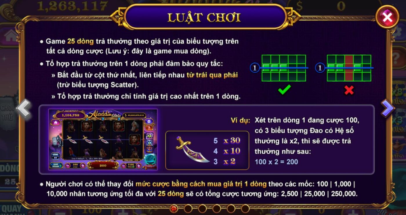 Chi tiết cách chơi nổ hũ Aladdin 789Club ios dễ giành chiến thắng