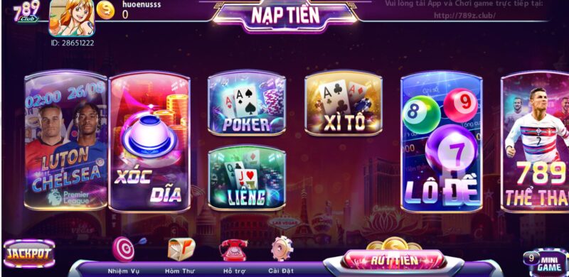 Giới thiệu về game bài Xì tố 789Club apk