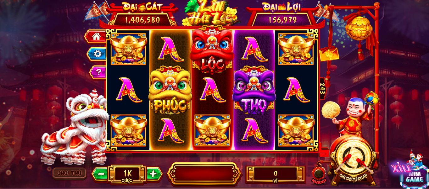 Kỹ năng giành chiến thắng game Lân Hái Lộc 789club